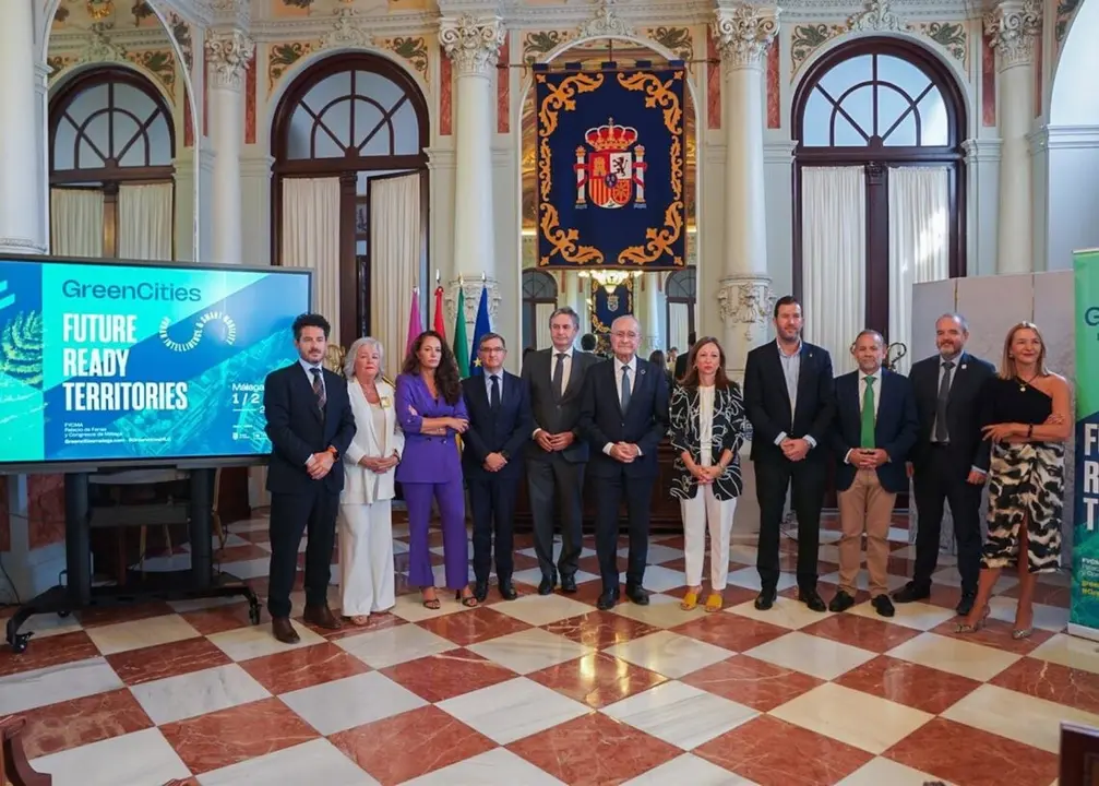 Presentaci&oacute;n oficial en M&aacute;laga del GreenCities 25