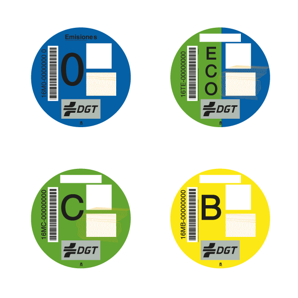 Distintivo ambiental DGT