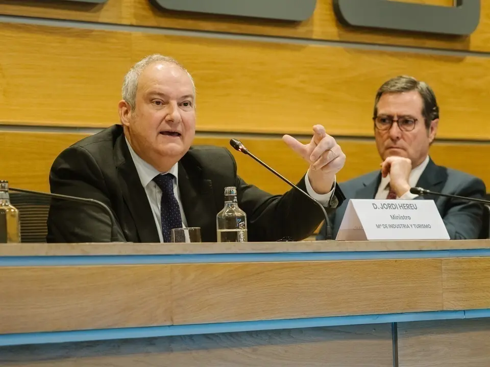 Ministro de Industria Jordi Hereu