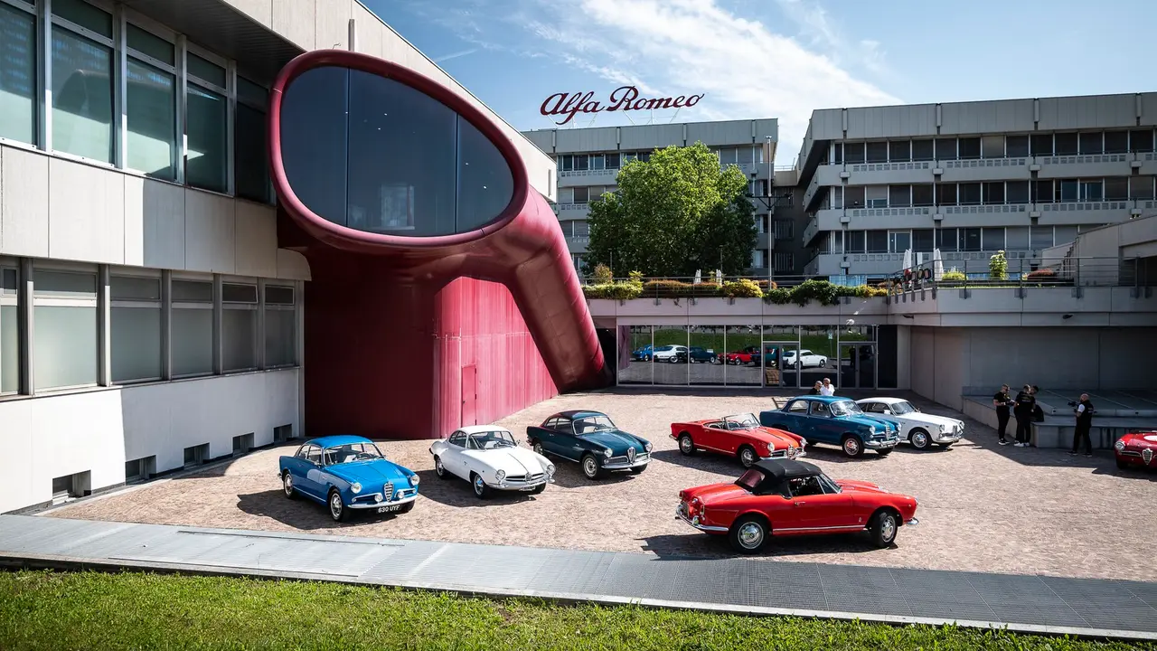 Arese, Museo historico. Fuente Museo Alfa Romeo